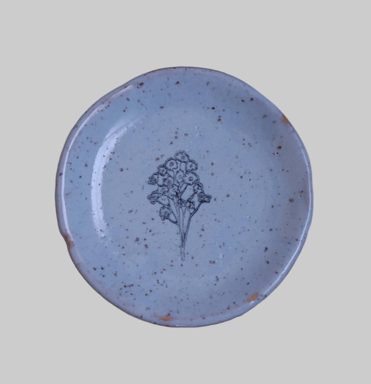 Floral Bouquet Jewelry Dish