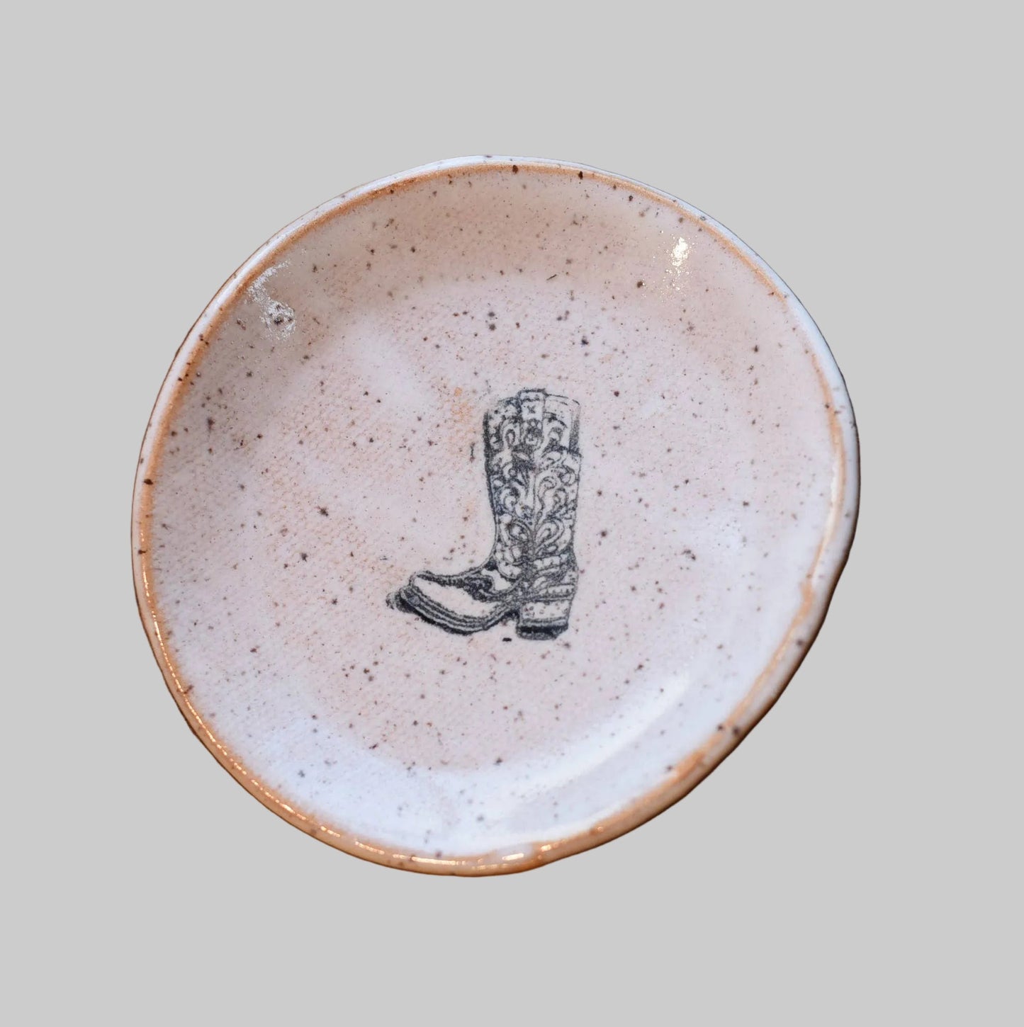 Cowboy Boot Jewelry Dish